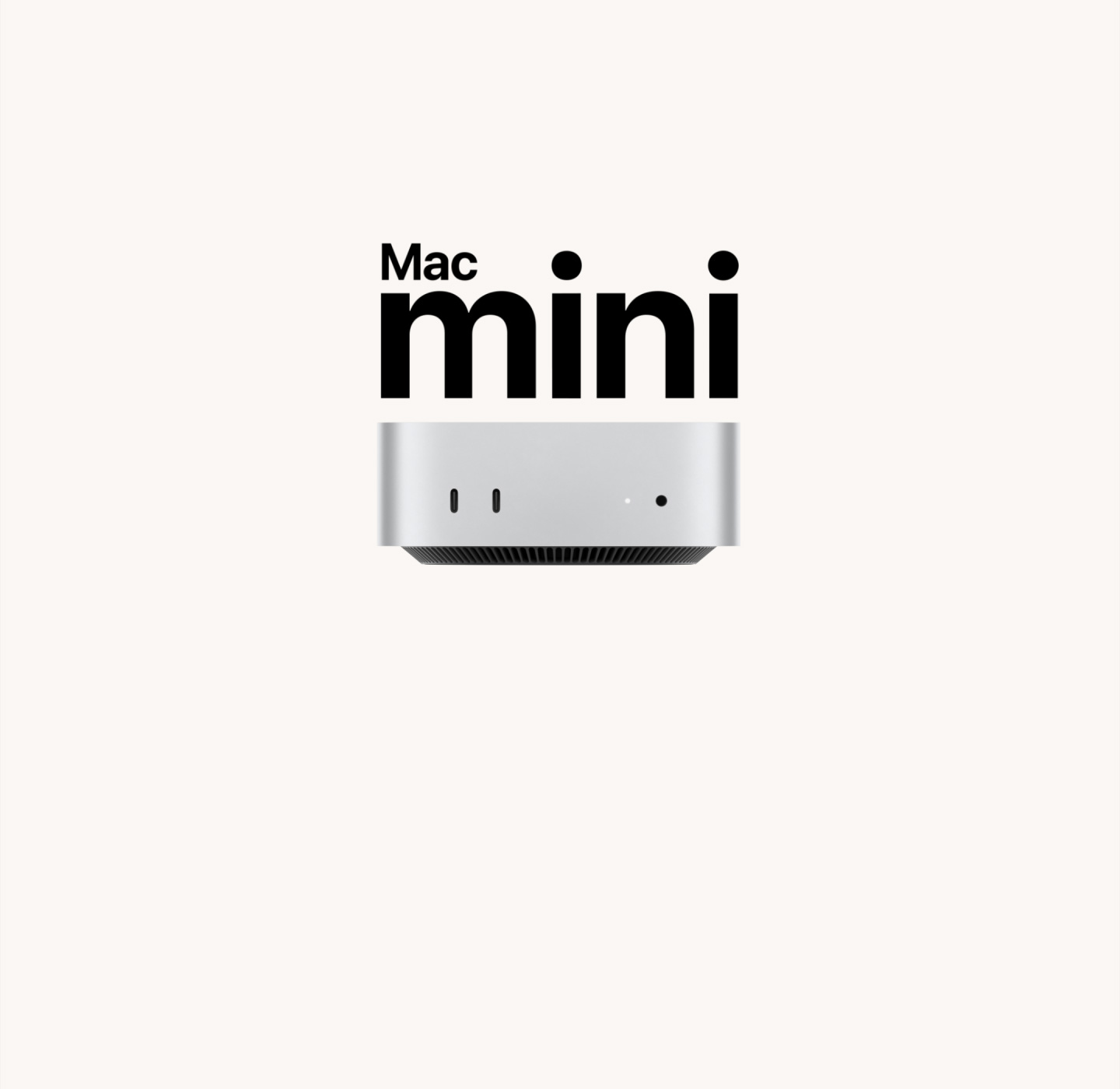 Mac mini 產品圖 — 普通版